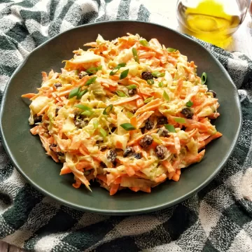 Salada de repolho com maionese