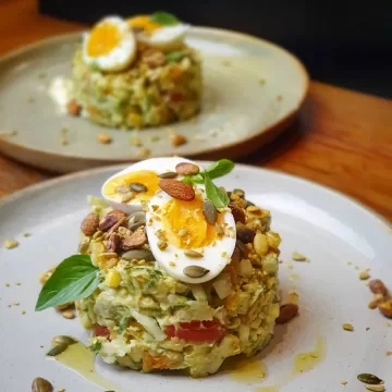 Salada mexicana com avocado