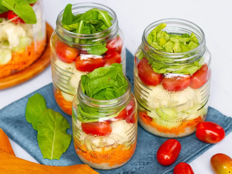 Receita de Salada no pote