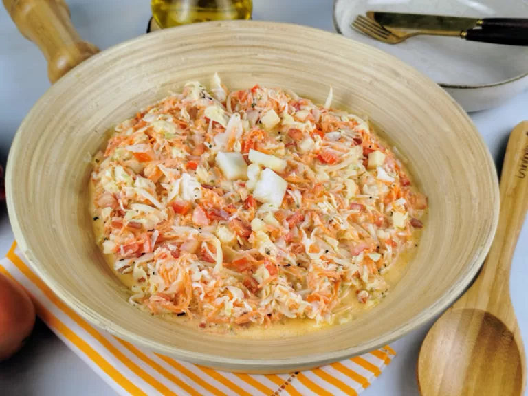 Receita de Salada tropical refrescante