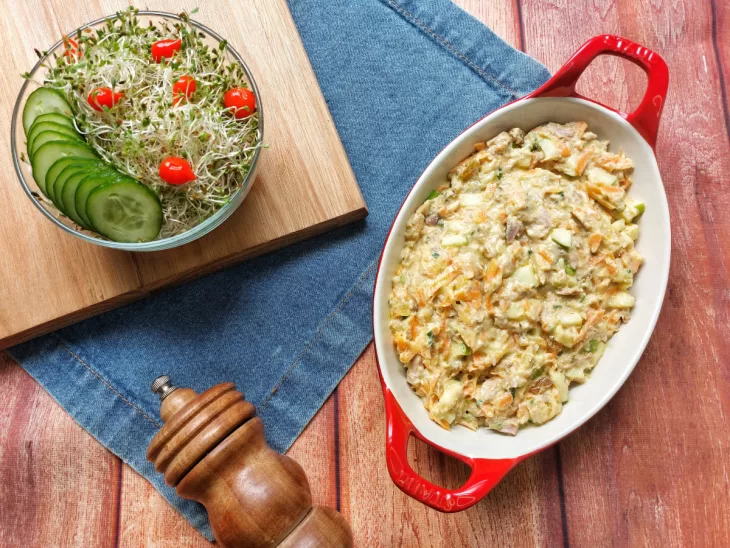 Receita de Salpicão de atum