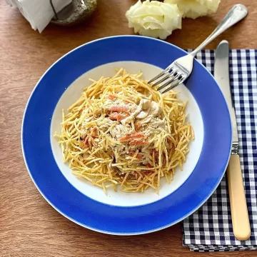 Salpicão de frango leve