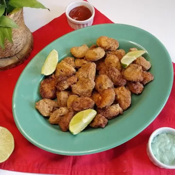 Sambiquira de frango na panela