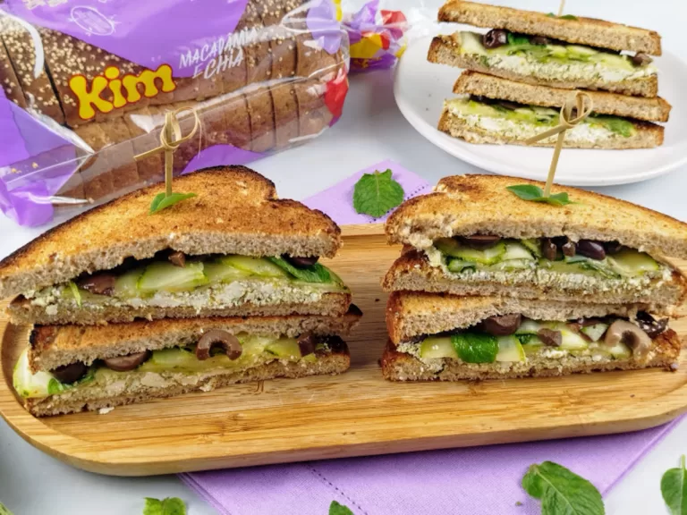 Receita de Sanduíche de abobrinha