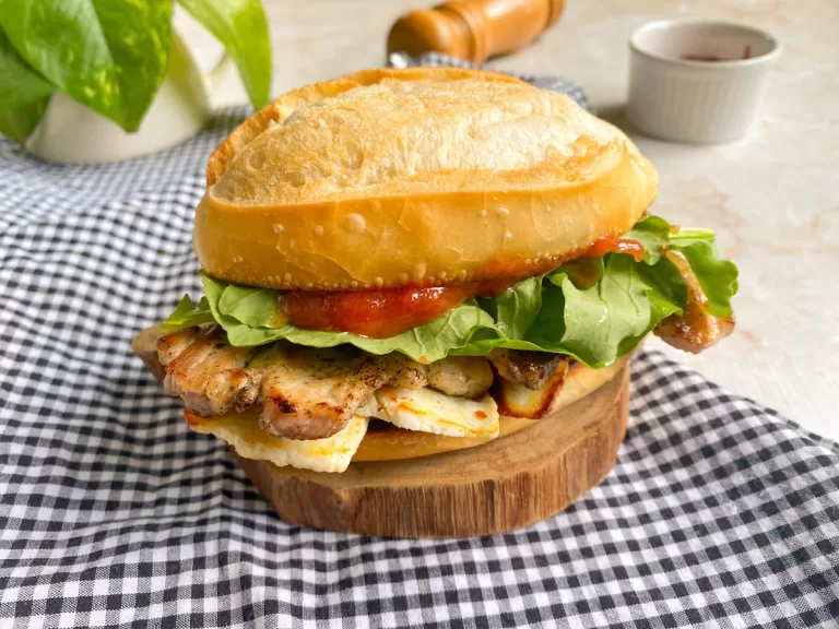 Receita de Sanduíche de panceta