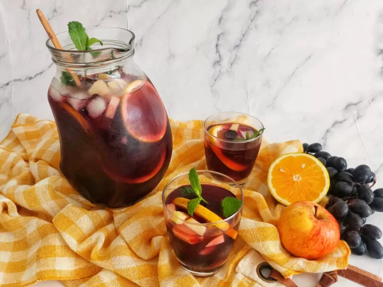 Receita de Sangria sem álcool