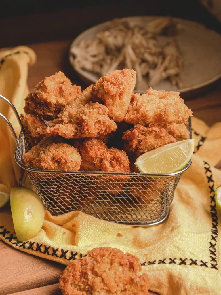 Receita de Shimeji empanado na panko