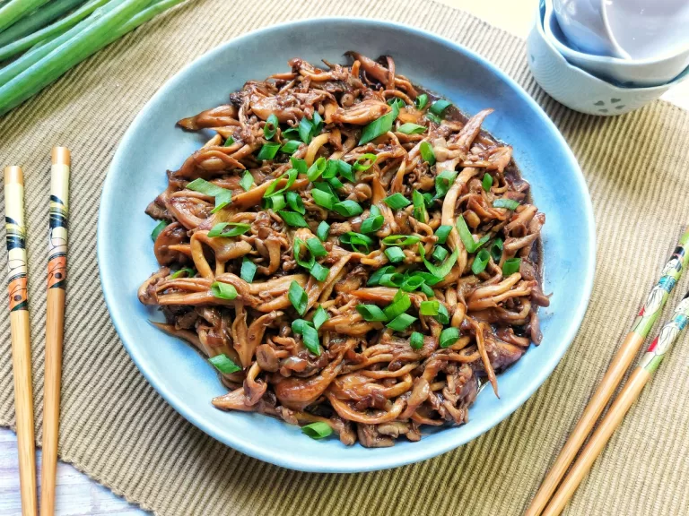 Receita de Shimeji na manteiga