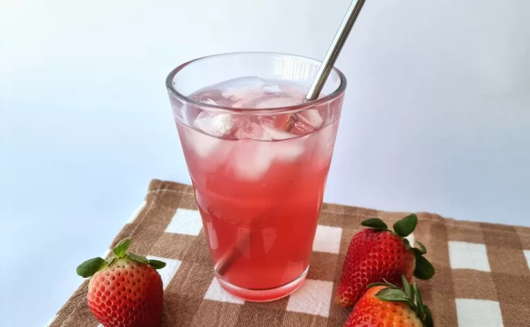 Receita de Soda italiana de morango