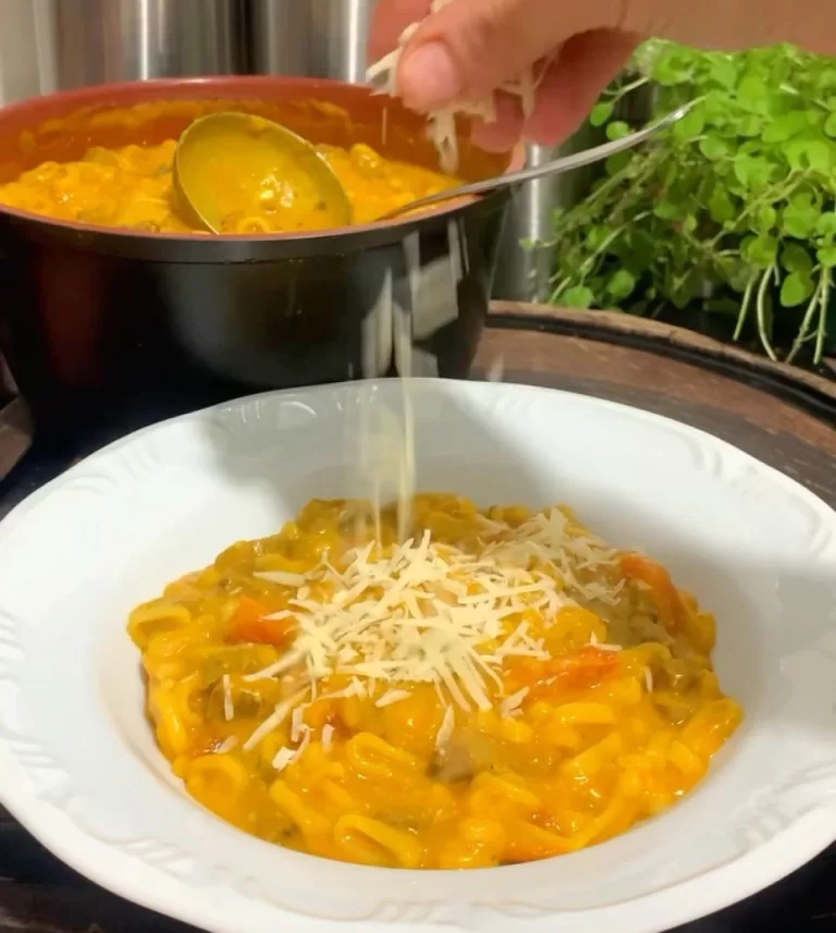 Receita de Sopa de abóbora com carne