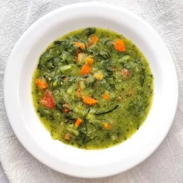 Sopa de legumes detox