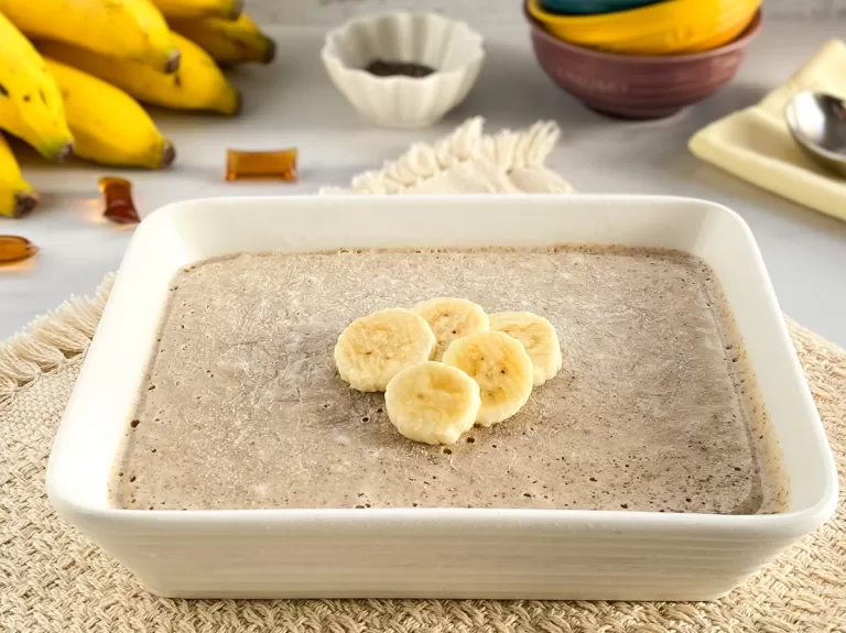 Receita de Sorvete de banana fit