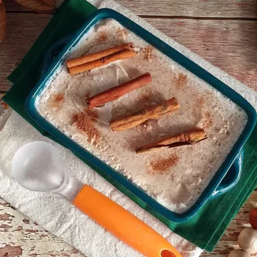 Sorvete de canela