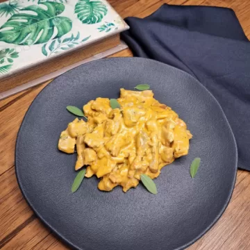Strogonoff de filé mignon suíno