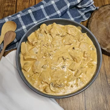 Strogonoff de frango