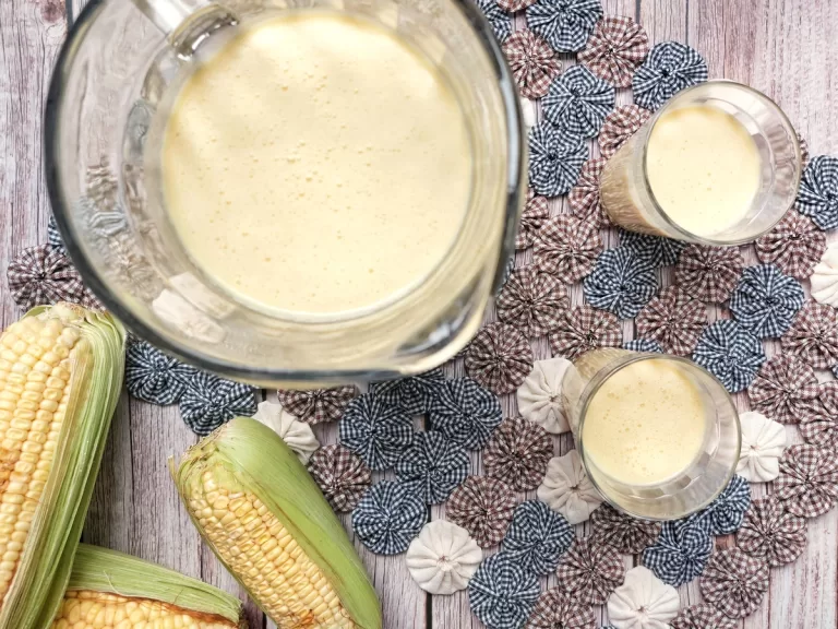 Receita de Suco de milho-verde