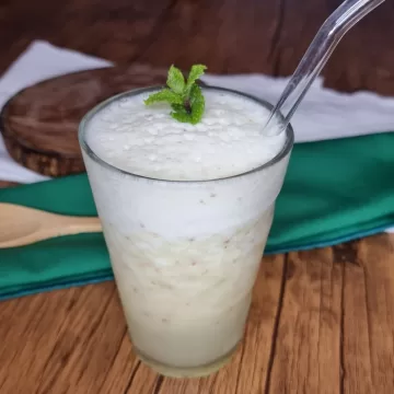 Suco detox de abacaxi