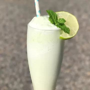 Suco frozen de limão
