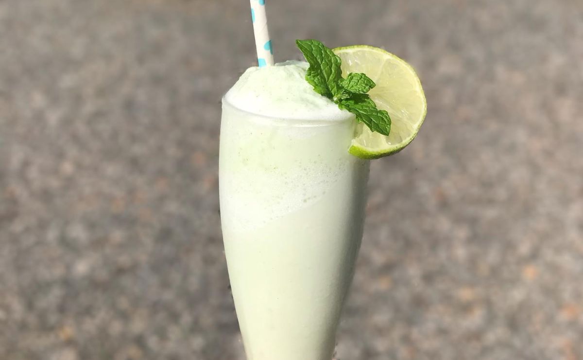 Suco frozen de limão