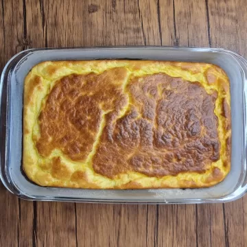 Suflê de abóbora simples