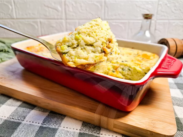 Receita de Suflê de chuchu fácil e rápido