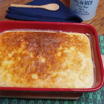 Suflê de queijo fácil