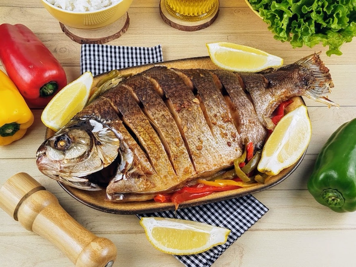 Receita de Tambaqui assado