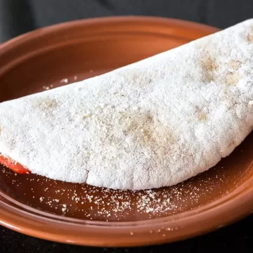 Tapioca caseira com polvilho doce