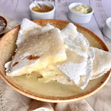Tapioca com queijo