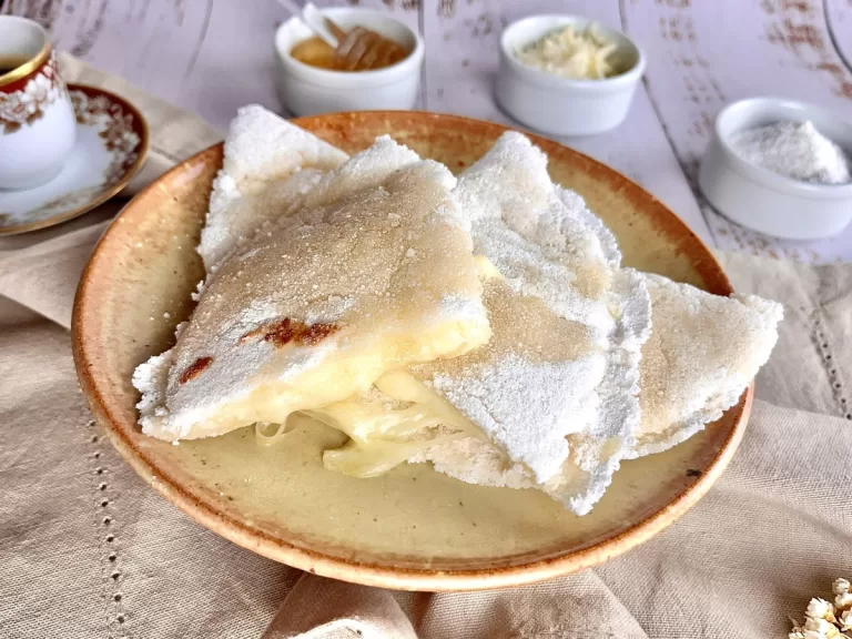 Receita de Tapioca com queijo