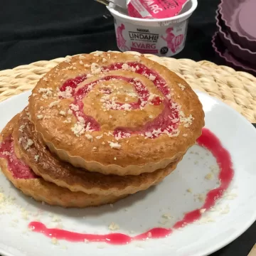 Tarte de framboesa