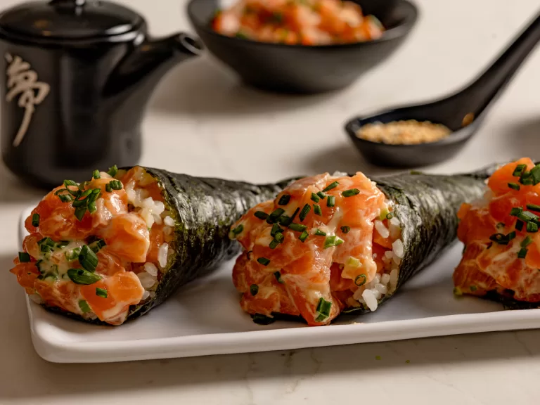 Receita de Temaki tradicional