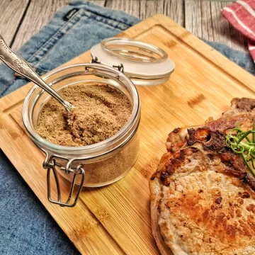 Tempero para carne de porco