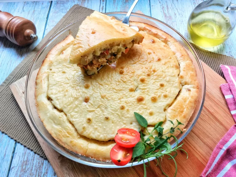 Receita de Torta de atum