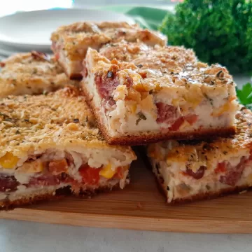 Torta de calabresa