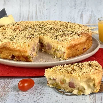 Torta de calabresa cremosa