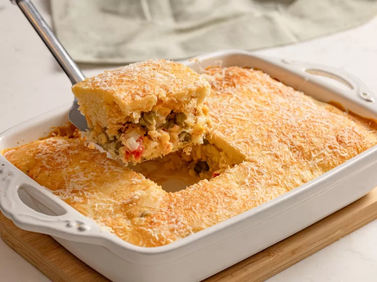 Receita de Torta de frango de liquidificador rápida
