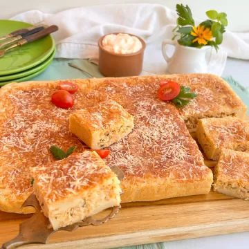 Torta de frango simples