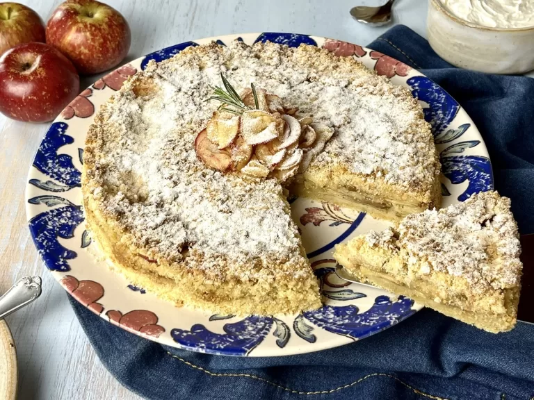 Receita de Torta de maçã na airfryer