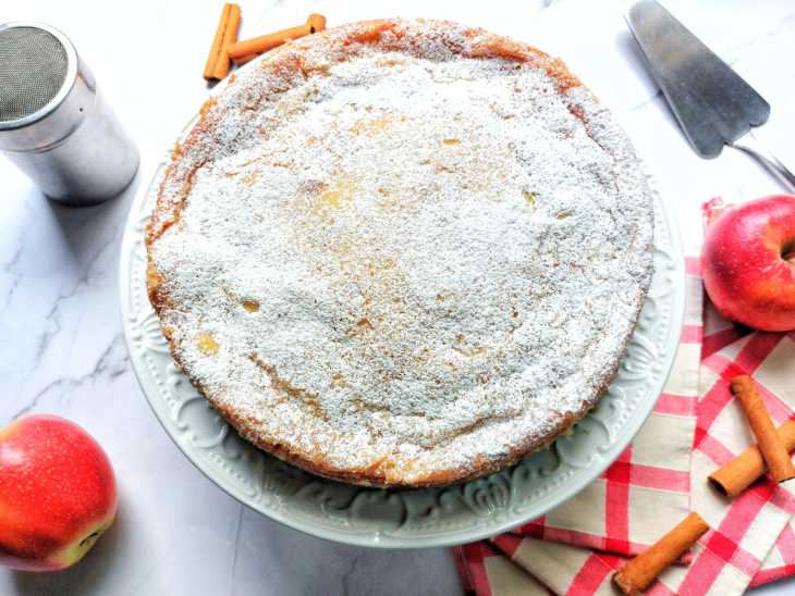 Torta de maçã simples