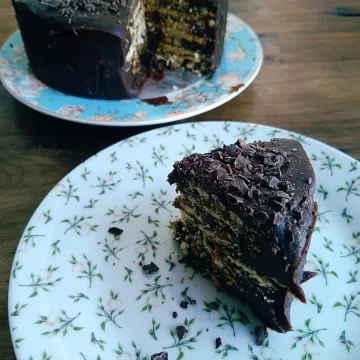 Torta de palha italiana fácil