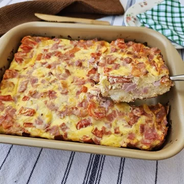 Torta de pão amanhecido fácil