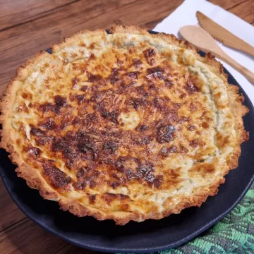 Torta de queijo sem glúten