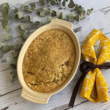 Torta de sardinha tradicional