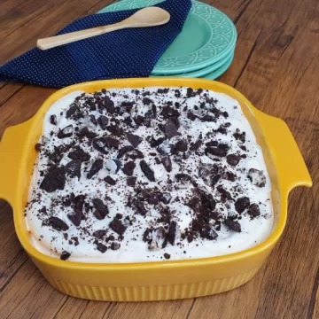 Torta gelada de Oreo fácil