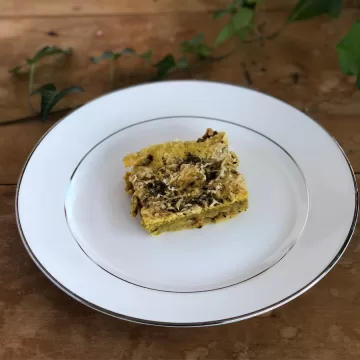 Torta integral de legumes