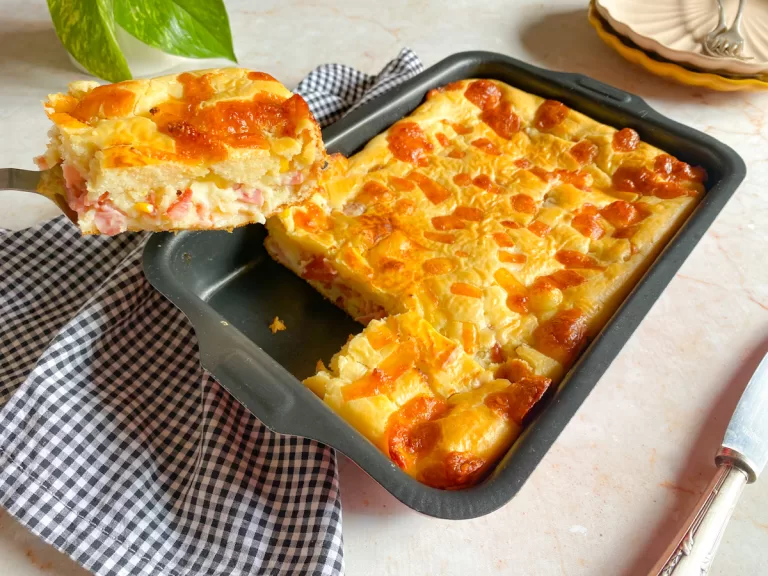 Receita de Torta salgada de liquidificador fácil