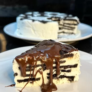 Torta sorvete de oreo