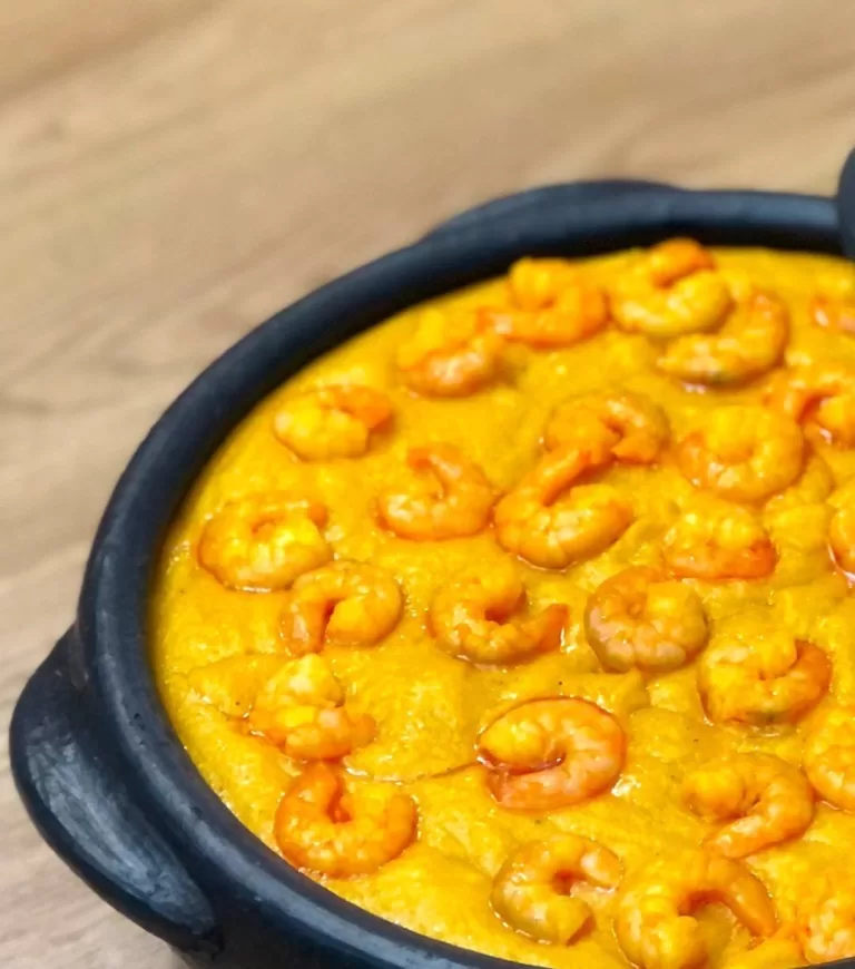 Receita de Vatapá de camarão com castanhas