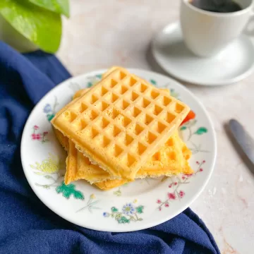 Waffle de tapioca